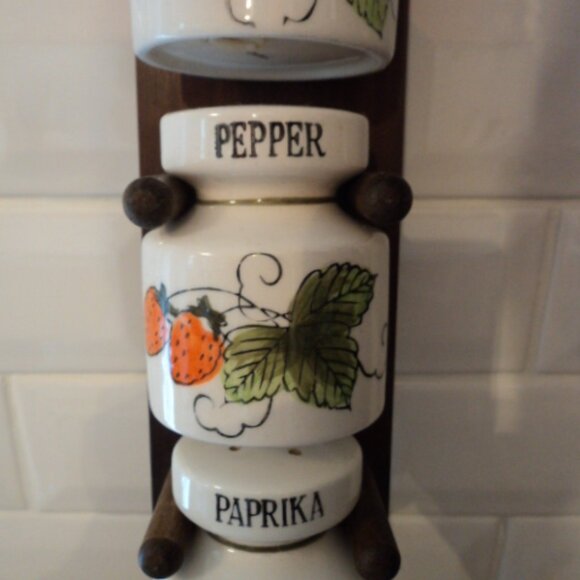 vintage spice jar set~ Japan - Picture 3 of 10